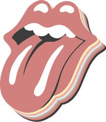 Cool patches & accessoires & bags / taschen. Vintage Aufkleber Rolling Stones Vintage Zunge Tenstickers