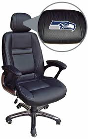 Seattle Seahawks Nfl Head Coach Black Leather Executive Office Chair Black Office Chair Leather Office Chair Office Chair