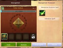 When it comes time to cast a spell, you use up a spell slot that is the same level as the spell or higher. Manaprisms Wiki Order Chaos 1 Amino