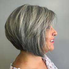 Whether you have natural gray hair or your hair has gone gray caused by age, gray hair becomes one of the most popular trends in many years. 18 Youthful Hairstyles For Women Over 60 With Grey Hair