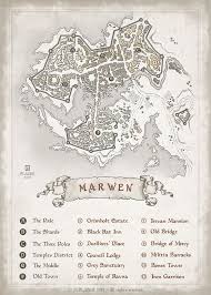 Black Bone Forest Treasure Map All Locations Marwen City Map Fantasy Map Fantasy City Map Fantasy City