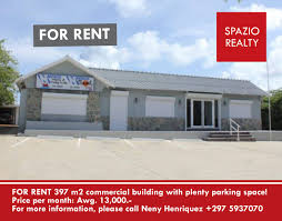 397 M2 Commercial Space For Rent In Caya Betico Croe Aruba For More Information Please Call Neny He Aruba Real Estate Luxury Homes Commercial Space For Rent