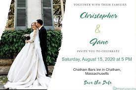 To make the message seem really personal, address them by name or incorporate their names somewhere in your card. Make Printable Wedding Invitations Cards Online Free