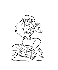 Émilie nougué, publié le 8 juillet. Coloriage La Petite Sirene 5 Avec Tete A Modeler