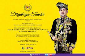 Ketua negeri tidak bergelar sultan tidak seperti ketua pemerintah di negeri lain yang bergelar raja atau sultan, negeri sembilan menggunakan gelaran yang dipertuan besar. Dirgahayu Tuanku Merafak Sembah Lppkn Negeri Sembilan Facebook
