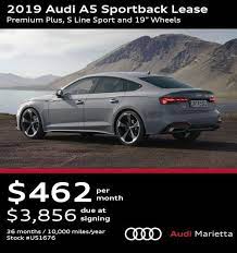 2019 Audi A5 Sportback Lease Premium Plus S Line Sport And 19 Wheels Audi A5 Sportback Audi Audi A5