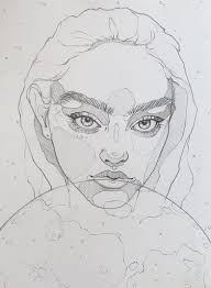 Red Moon By Polina Bright Art Sketches Sketches Sketch Book