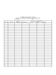 Blank Blood Pressure Chart 3 Resume Example