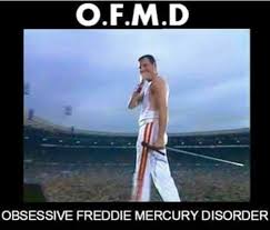 Obsessive Freddie Mercury Disorder Ofmd Queen Meme Freddie Mercury Queen Humor