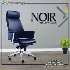 Noir Executive Chairs By Workspace Best Office Furniture In Pakistan A Grade Foam Back And Seat With Quality Leathere Chair Executive Chair Office Furniture