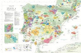 Find portugal on the map and explore portugal's regions, districts, major cities and how its map has changed throughout history. Wine Map Of Spain Portugal De Long