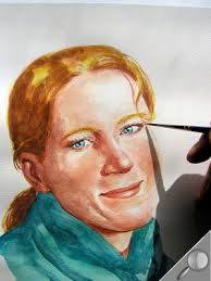 Create a watercolor portrait from a photo using akvis sketch. Doing A Watercolor Portrait Shadows Light And Facial Expression L Atelier Canson