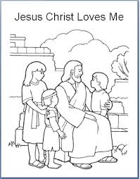 Emma S Place Jesus Christ Loves Each Of Us Jesus Coloring Pages Bible Story Crafts Bible Coloring Pages