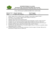 60 contoh soal dan jawaban sejarah indonesia kelas 10 semester 1 kurikulum 2013 essay lengkap dimulai dari pertanyaan nomor. Soal Pas Sejarah Indonesia Kelas X