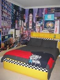 Broadway Themed Bedroom New York City Themed Bedroom Created By Www Atomicplaygrounds Com Bedroom Themes Themed Kids Room City Bedroom