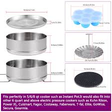 So kuhn rikon duromatic tends to get more favorable ⭐ reviews than fagor duo, as seen on the chart below. Kinden Pressure Cooker Accessories 2 Tier Kd K9 Us Buy Online At Best Price In Uae Amazon Ae