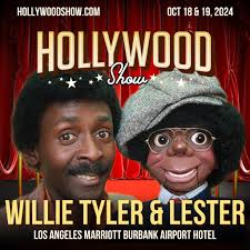 Please welcome Willie Tyler & Lester to The Hollywood Show. Willie Tyler  and Lester have been entertaining audiences for more than 65 years now. The  singing comedy duo have appeared in over