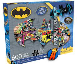 Jigsaw mania comes with over 600 free jigsaw puzzles! Batman 2 Sided 600 Piece Die Cut Puzzle From Aquarius