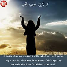 Isaiah 25:1