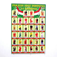 Berikut kumpulan nama pakaian adat di indonesia, beserta daerahnya yang bisa dipelajari, mulai dari daerah aceh, sulawesi barat hingga dki. Poster Pakaian Adat Daerah Shopee Indonesia