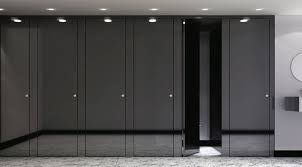 Professional Use Toilet Cubicle Stainless Steel Flow Thrislington Cubicles Videos Washroom Design Toilet Partition Design Toilet Cubicle