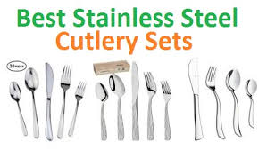 Top 10 Best Stainless Steel Cutlery Sets In 2019 Complete