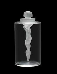 1933 R Lalique For Maison Lalique Jeunesse Clear Glass Perfume Bottle And Frost Stopper Glass Perfume Bottle Lalique Perfume Bottle Vintage Perfume Bottles