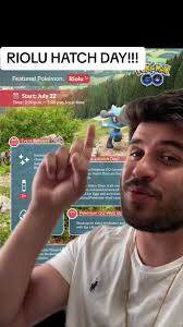RIOLU HATCH DAY IS HAPPENING JULY 22ND, 2-5 YOUR LOCAL TIME!! BOOSTED SHINY  ODDS, AND 2 X DUST FOR HATCHING EGGS!! BEST OF LUCK TO EVERYONE!!! #pokemon  #pokemongo #fyp #contentcreator #hatchday #riolu ...