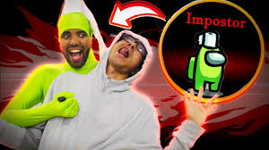 O Impostor Among Us Na Vida Real Among Ug In Real Life Youtube