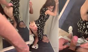 Ellie Leen Teasing in Lingerie Before Epic Cock-Sucking Blowjob Video