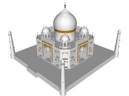 Taj Mahal 3d Model 3d Model Taj Mahal Model