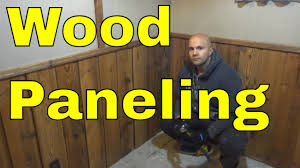But before you write it off as a fad best left behind, consider the alternative: Diy Removing Wood Paneling Youtube