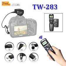 Pixel Tw 283 Tw283 Dlya Canon Nikon D3100 D7100 D7000 D5100 D5000 Sony Kamera Besprovodnoj Tajmer Pult Distancionnogo Spusk Zatv Sony Camera Nikon D3100 Camera