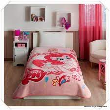 little pony frame tek kisilik polyester battaniye