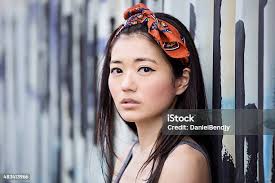 Young Woman In Brooklyn Stock Photo