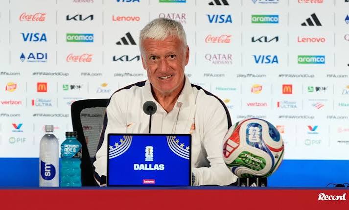 Deschamps atribui favoritismo &agrave; campe&atilde; europeia e espera Mbapp&eacute; motivado: &laquo;N&atilde;o gosta de perder com Espanha&raquo; - Mundial 2026 - Jornal Record