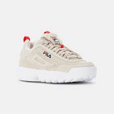 Fila Disruptor S Low Wmn Turtledove Beige Beige Fila Official Shop kids fila disruptor 2 athletic shoes now! fila