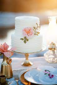 In Love Simple Wedding Cake Buttercream Wedding Cake Small Wedding Cakes