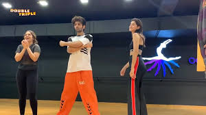 Bhumi pednekar, ananya panday and kartik aaryan full on masti at dance  rehearsal