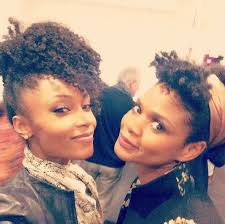 Yaya DaCosta and Kimberly Elise Rock Their Natural Hairstyles