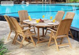 With their timeless and elegantly simple aesthetic, our teak range adds a gorgeous finishing touch to any outdoor space. Reclining Armchair Teak Set 6 Seater Outdoor Table Set Casa Bella Furniture Uk