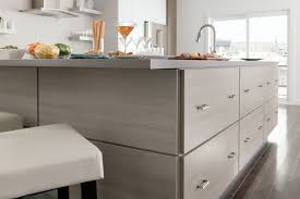 White Wood Grain Cabinets Http Designmeetstyle Com Post 63369497170 Open And Inviting High Gloss Wood Floor Kitchen Flat Panel Cabinets Grey Kitchen Walls
