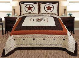 Compare our prices to any one any where! Golden Linens 3 Piece Western Lone Star Barb Wire Cabin Lodge Quilt Bedspread Coverlet Set Full Queen Size Beige Brown Walmart Com Walmart Com