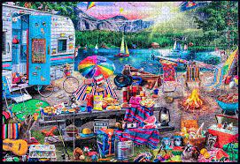 Check spelling or type a new query. Buffalo Aimee Stewart Family Campsite 2000 Pieces I Love Aimee Stewart Puzzles They Re So Colorful Jigsawpuzzles