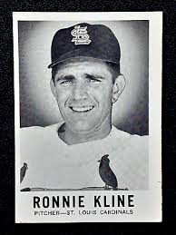 RONNIE KLINE 1960 LEAF 60 NO 105 EX+ 46433