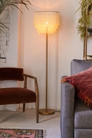 Phoebe Tiered Fringe Floor Lamp Lamps Living Room Floor Lamp Tall Floor Lamps