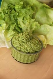 Recette Pesto De Salade Verte Laitue Et Feuille De Chene A La Pistache Notee 4 0 5 Par Les Internautes Recette Pesto Salade Verte Recettes De Cuisine