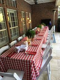 For your next italian themed dinner party, if you are unable to eat outside, consider bringing the outdoors in to you. Life Lately Mix Match Mama Italian Themed Parties Italian Dinner Party Decorations Italian Theme