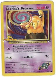 Drowzee | xy—furious fists | tcg card database | pokemon.com. Sabrina S Drowzee Gym Heroes 92 Pokemon Card