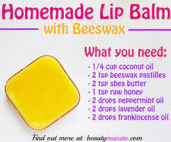 How to make homemade lip balm. Diy Beeswax Lip Balm With Honey Beautymunsta Free Natural Beauty Hacks And More